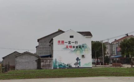 简阳新农村墙绘